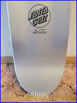 Santa Cruz Tom Knox Skateboard Deck. From The Vault #4 of 77 Made