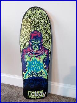 Santa Cruz Tom Knox fire pit glow in the dark skateboard deck new mint 2020