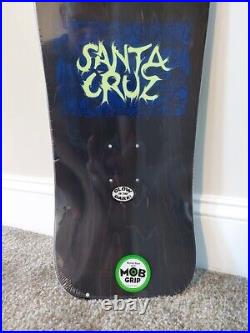 Santa Cruz Tom Knox fire pit glow in the dark skateboard deck new mint 2020