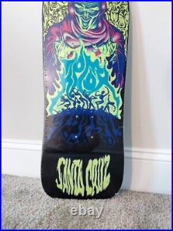 Santa Cruz Tom Knox fire pit glow in the dark skateboard deck new mint 2020