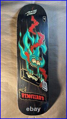 Santa Cruz Tom Remillard Lit AF Reissue Shaped Skateboard Deck Yaia Art