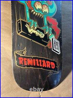 Santa Cruz Tom Remillard Lit AF Reissue Shaped Skateboard Deck Yaia Art