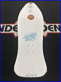 Santa Cruz Toyoda Mitsugu Skateboard Deck white