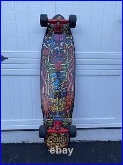 Santa Cruz Tuck N Rolla Rare cruiser skateboard complete