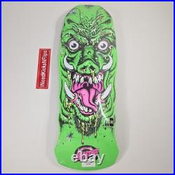 Santa Cruz Warthog Freaks 11 Skateboard Deck + WALL MOUNT Roskopp Collectible