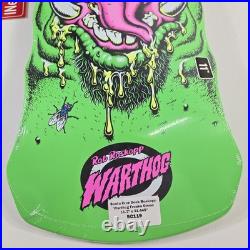 Santa Cruz Warthog Freaks 11 Skateboard Deck + WALL MOUNT Roskopp Collectible