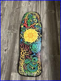 Santa Cruz Winkowski Dope Planet 2 Skateboard Deck Tallboy666 Light Tail Scrape
