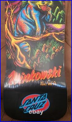 Santa Cruz Winkowski Trash Panda Shaped Skateboard Deck Brand New