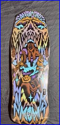 Santa Cruz Winkowski Volcano Deck 10.34 Art Theme Erick Winkowski Skateboard