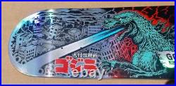 Santa Cruz X Godzilla Corey O'brien Godzilla Reaper Skateboard Deck Rare