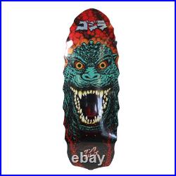 Santa Cruz X Godzilla Godzilla Destroyer Shaped Skateboard Deck 11x32
