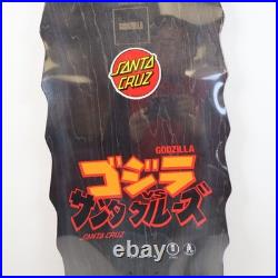 Santa Cruz X Godzilla Godzilla Destroyer Shaped Skateboard Deck 11x32
