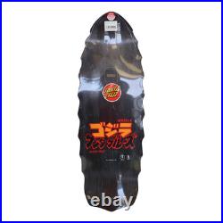 Santa Cruz X Godzilla Godzilla Destroyer Shaped Skateboard Deck 11x32