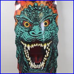 Santa Cruz X Godzilla Godzilla Destroyer Shaped Skateboard Deck 11x32