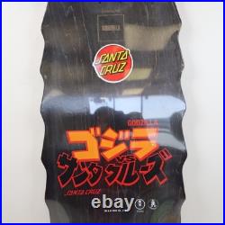 Santa Cruz X Godzilla Godzilla Destroyer Shaped Skateboard Deck 11x32