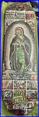 Santa Cruz X Mars Attacks X Topps Skateboard Deck #4 Rare 8.25 Blind Bag