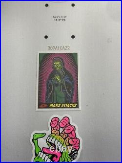 Santa Cruz X Mars Attacks X Topps Skateboard Deck #4 Rare 8.25 Blind Bag