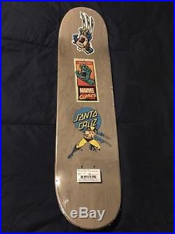 Santa Cruz X Marvel Comics Wolverine Screaming Hand Skateboard Deck