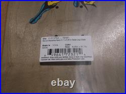 Santa Cruz X Marvel Wolverine Screaming Hand Skateboard Deck Rare