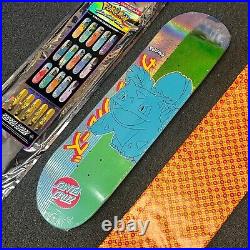 Santa Cruz X Pokemon Blind Bag Collectable Skateboard Deck Opened- Ivysaur