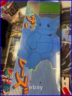 Santa Cruz X Pokemon Blind Bag Collectable Skateboard Deck Opened- Wartortle