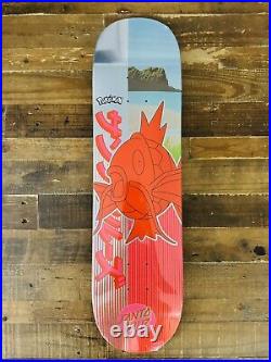 Santa Cruz X Pokemon Blind Bag Magikarp 8.0 inch Skateboard Deck NEW