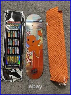 Santa Cruz X Pokemon Blind Bag Skateboard Deck 8.0 x 31.6 Charmander NEW STARTER