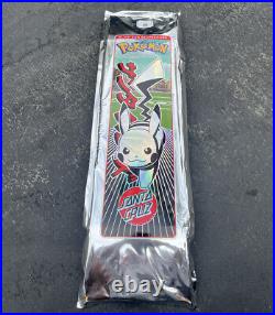 Santa Cruz X Pokemon Blind Bag Skateboard Deck RARE 8.0 x 31.6 SEALED IN HAND