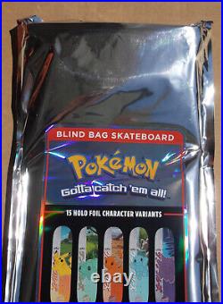 Santa Cruz X Pokemon Blind Bag Skateboard Deck Sealed Unopened Rare