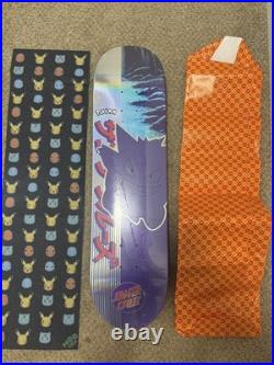 Santa Cruz X Pokemon Gengar Skateboard 8 Inch Deck