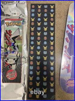 Santa Cruz X Pokemon Gengar Skateboard 8 Inch Deck
