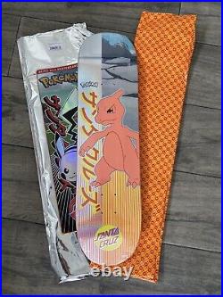 Santa Cruz X Pokémon LIMITED EDITION CHARMELEON Skateboard (Opened Blind Bag)