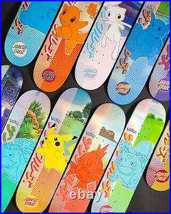 Santa Cruz X Pokemon Squirtle Skateboard Deck