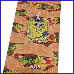 Santa Cruz X SpongeBob SquarePants Krabby Patty Skateboard Deck RARE Complete