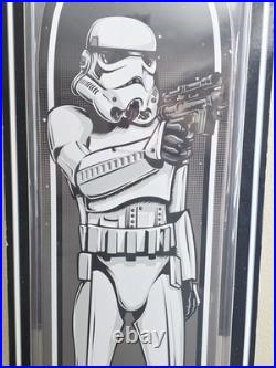 Santa Cruz X Star Wars Colab Stormtrooper Ltd In Blister Pack Skateboard Deck