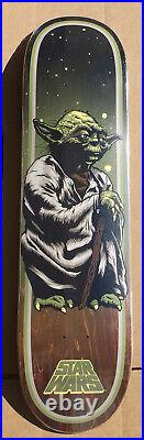 Santa Cruz X Star Wars Yoda Skateboard Deck Rare