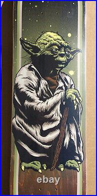 Santa Cruz X Star Wars Yoda Skateboard Deck Rare