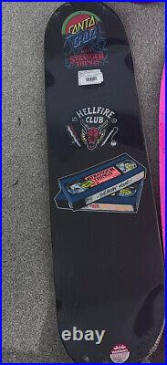 Santa Cruz X Stranger Things Skateboard Deck Season 4 Hellfire Club Edition
