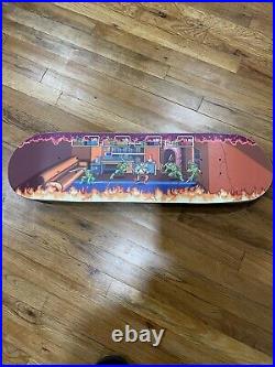 Santa Cruz X TMNT Teenage Mutant Ninja Turtles Arcade Everslick Skateboard Deck