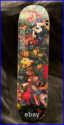 Santa Cruz X Tmnt Toys 8.0 Everslick Skateboard Deck Extremely Rare