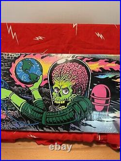 Santa Cruz X Topps Mars Attacks Skateboard Deck Blind Bag Metallic Reaper RARE 1