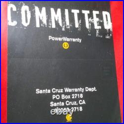 Santa Cruz original Eric Dressen Model Skateboard Deck only 8.75in Unused japan