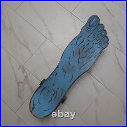 Santa Cruz screaming right foot skateboard Complete deck Very Used Condition