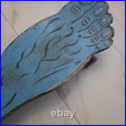 Santa Cruz screaming right foot skateboard Complete deck Very Used Condition
