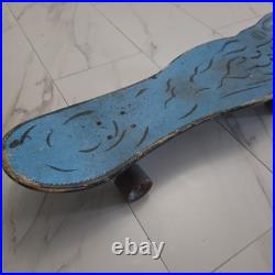 Santa Cruz screaming right foot skateboard Complete deck Very Used Condition