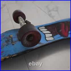 Santa Cruz screaming right foot skateboard Complete deck Very Used Condition