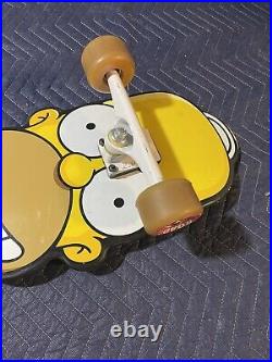 Santa Cruz skateboard Homer Simpson complete deck rare limited collectible