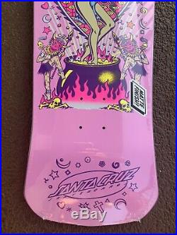 Santa Cruz skateboard Salba Witch Doctor Re-Issue Deck Pink rare nos limited