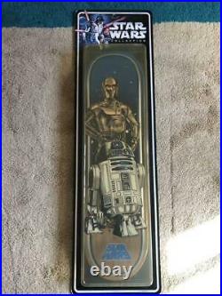 Santa Cruz skateboard Star Wars C-3PO, R2-D2 model 8.375in? 32in