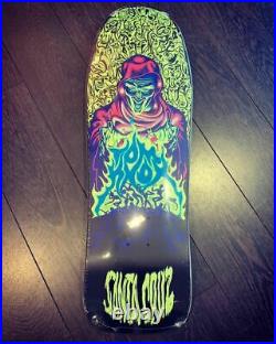 Santa Cruz skateboard Tom Knox Firepit Glow In the Dark reissue deck